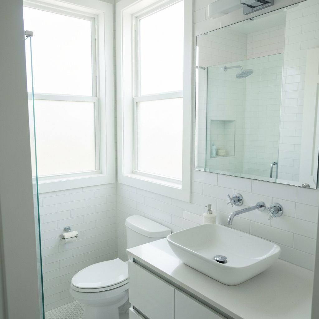 Bathroom Fixture Update after